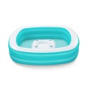 Bestway Piscina Gonfiabile Bambini 2 Camere Family 218x218x48 cm +6 Anni 54446