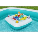 Bestway Aufblasbares Kinderbecken 2 Kammern Family Schwimmtafel 218x218x48 cm +6 Jahre