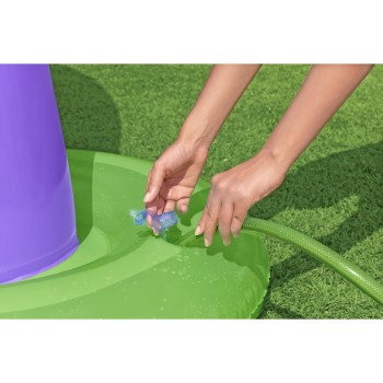 Bestway Jumbo Monster Aufblasbarer Sprinkler 244x84x198 cm +2 Jahre Garten 52640