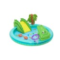 Bestway Piscine Gonflable Parc de Jeux Crocodile 224x181x72 cm +2 Ans Jardin 53166