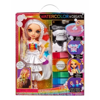 Muñeca MGA Rainbow High WaterColor & Create 22 cm