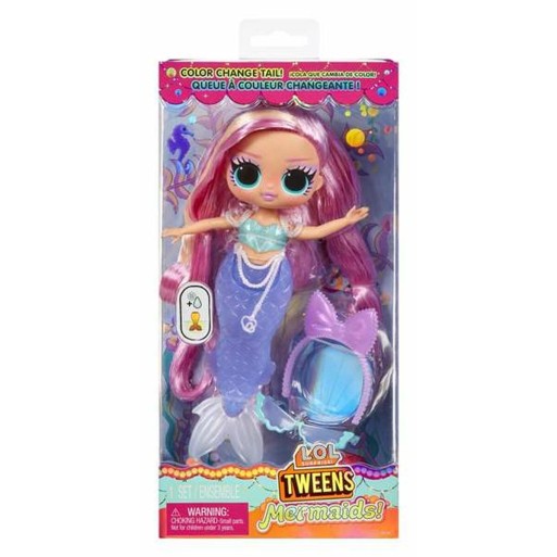 Puppe LOL Surprise!  Lola Waves 25,4 x 12,7 x 6,35 cm Sirene