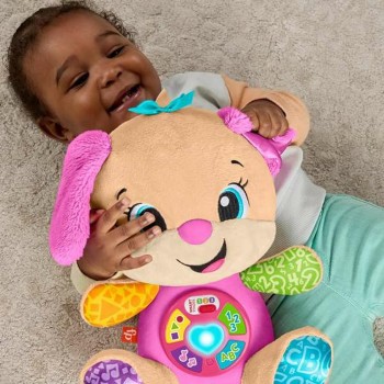 Jouet Peluche Fisher-Price Chien 30,48 x 25,40 x 13,34 cm