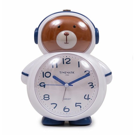 Analoger Wecker Timemark Bär Astronaut Bunt Kunststoff