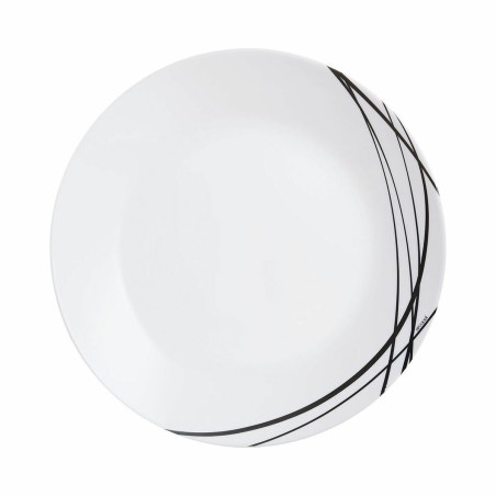 Flad plade Arcopal Domitille zweifarbig Glas (Ø 25 cm)