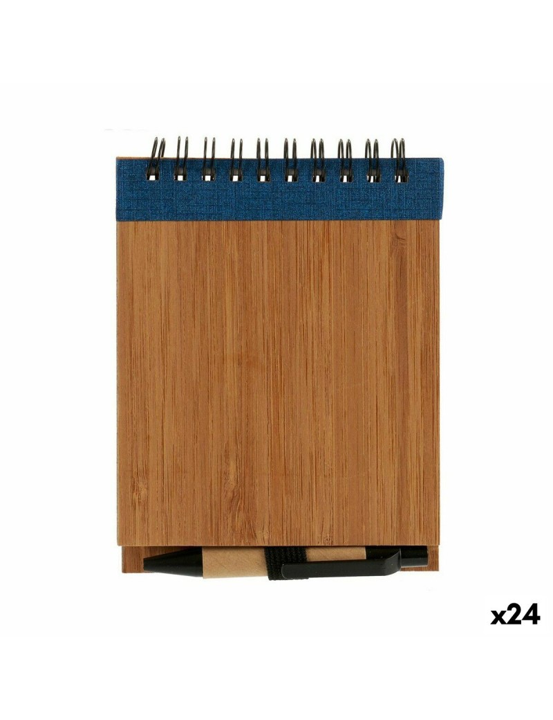 Cahier à Spirales avec Stylo Pincello AR1810135 1 x 10 x 13 cm Bambou (24 Unités)