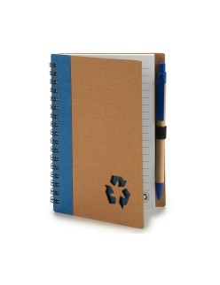 Quaderno ad Anelli con Penna Pincello AR1810129 1 x 16 x 12 cm Cartone Riciclato (12 Unità)