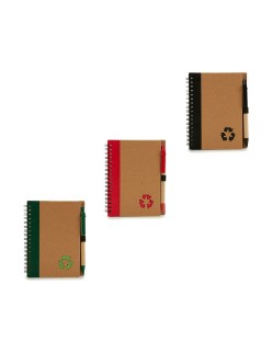 Spiral Notebook with Pen Pincello AR1810129 1 x 16 x 12 cm Recycled cardboard (12 Units)
