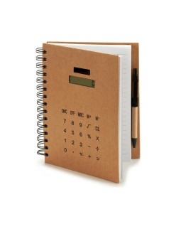 Spiral Notebook with Pen Pincello AR1810114 2,5 x 21 x 18 cm Calculator (12 Units)