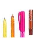 Set di Penne Pincello 478 Giallo Azzurro Rosso Verde Multicolore Arancio (12 Unità)