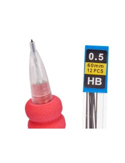 Porta-minas Pincello 475 Azul Vermelho Verde Minas 0,5 mm (12 Unidades)