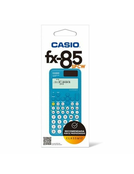 Calculatrice Casio Bleu Plastique