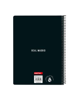 Notizbuch Real Madrid C.F. Weiß Grau A5 80 Blatt