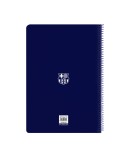 Carnet F.C. Barcelona 24/25 Bordeaux Blue marine A4 80 Volets