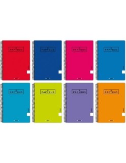 Notebook Papyrus 01-UNICLASIC Quarto 80 Sheets (5 Units)