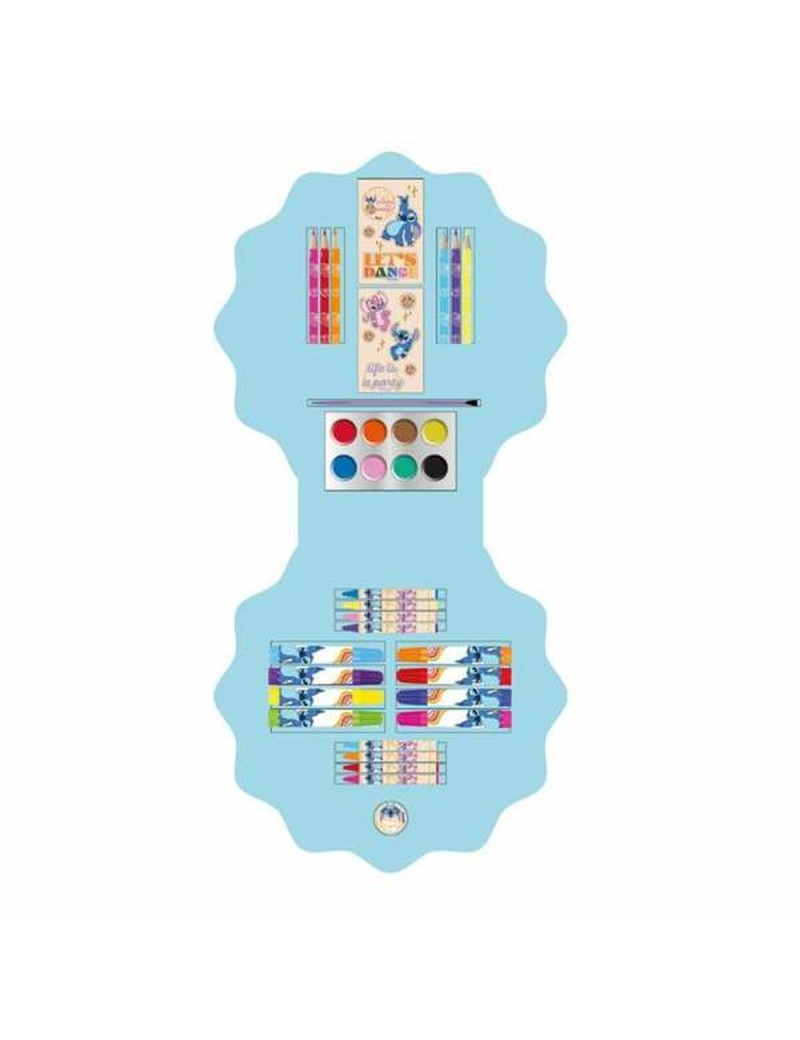 Caneta Stitch Azul Blue Glam