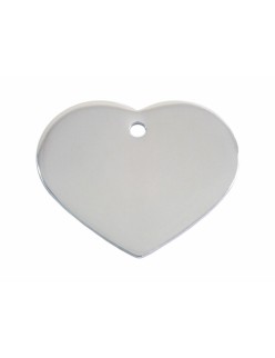 Identifikationsschild Imarc Heart Silberfarben