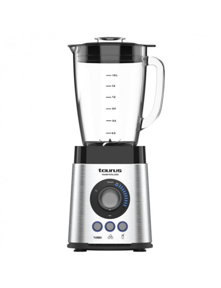 Batidora de Vaso Taurus POWER TOTAL Acero 2000 W