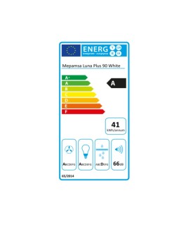 Hotte standard Mepamsa Luna Plus 90 90 cm 590 m³/h 200W A