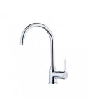 Mixer Tap Teka 559950200 Silver Metal Stainless steel Steel