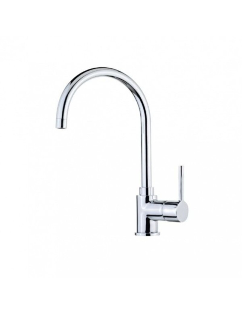 Mixer Tap Teka 559950200 Silver Metal Stainless steel Steel