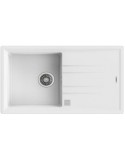 Lavello da Una Vasca con Scolapiatti Teka Stone 50 B-TG 1C 1E