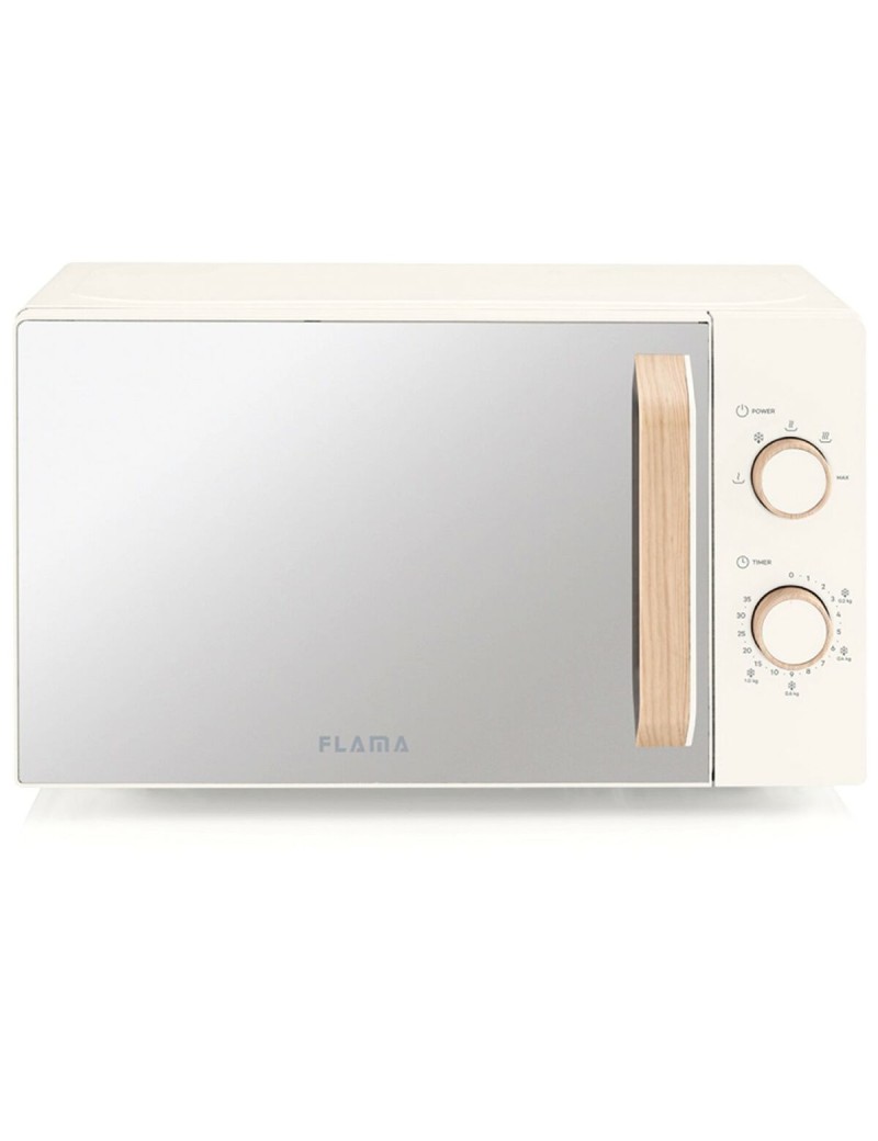 Mikrowelle Flama 1831FL Creme 700 W 20 L