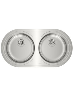 Lava-loiça de Duas Cubas Teka 9025 DUETTA 2C Aço inoxidável