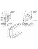 Hotte standard BOSCH DWB099752 90 cm 770 m3/h 58 dB 317W