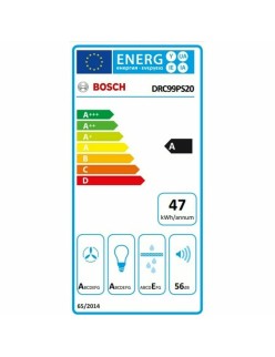 Konventioneller Rauchfang BOSCH DRC99PS20 90 cm 640 m³/h 250W A Weiß