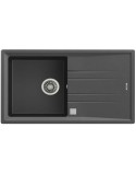 Sink with One Basin Teka Stone 50BTG Grey