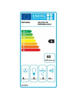 Hotte standard Mepamsa EDEN 90 Acier