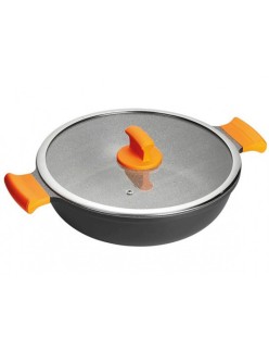 Casserole with lid Inoxibar ABSOLUT Black