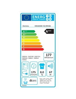 Asciugatrice a condensazione Electrolux EDI618A5BO
