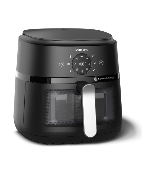 Friggitrice ad Aria Philips NA231/00 1700 W 6,2 L Nero/Argentato