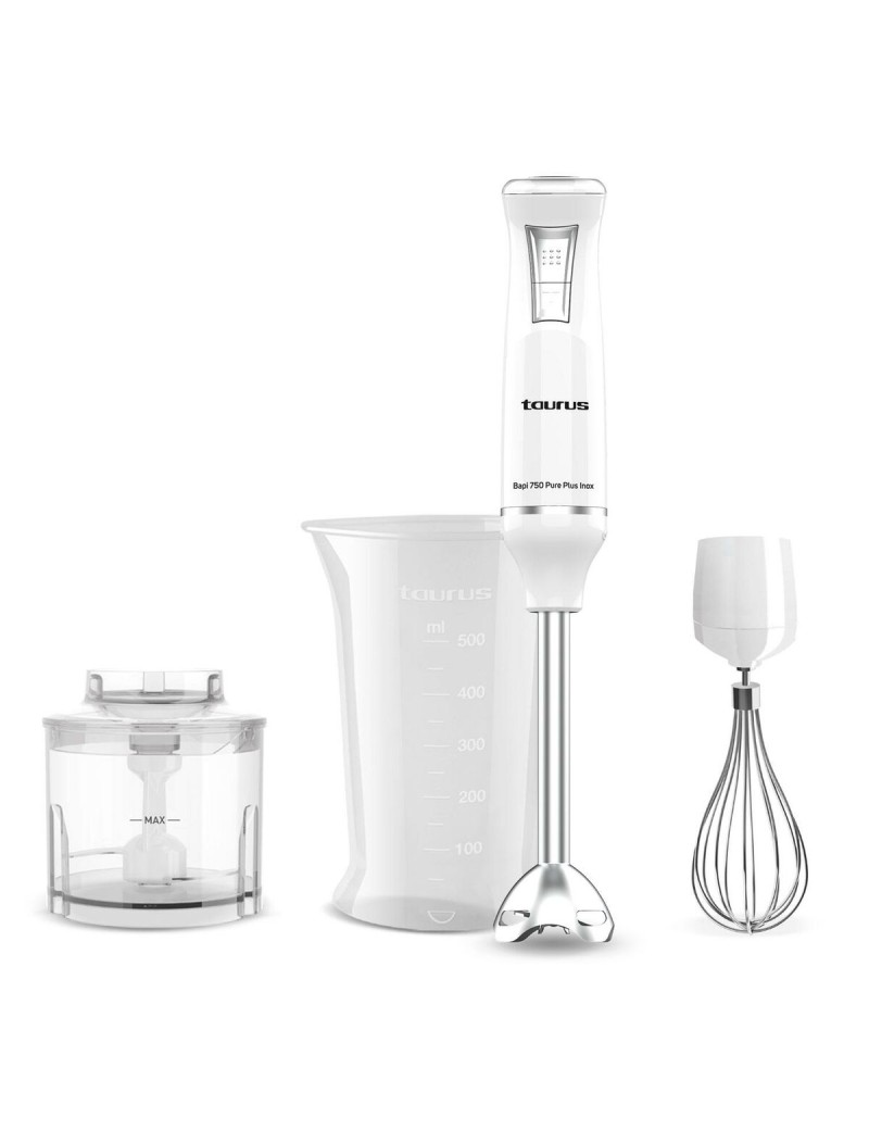 Hand-held Blender Taurus BAPI 750 PURE PLUS White 750 W