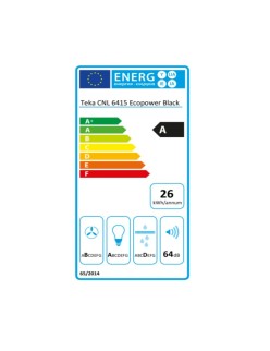 Cappa Classica Teka CNL6415BK 60 cm 385 m3/h 64 dB 110W