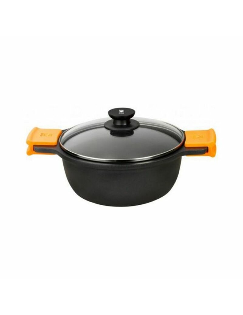 Kasserolle BRA A270324 (24 cm) Schwarz Metall Aluminium Geschmiedetes Aluminium Aluminiumguss Ø 24 cm 4 L