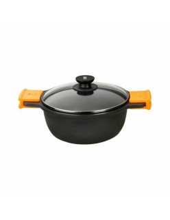 Caçarola BRA A270320 (20 cm) Preto Metal Alumínio Alumínio Forjado Alumínio fundido Ø 20 cm 2 L 3 L