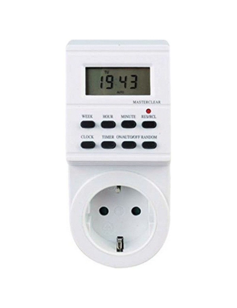 Digital timer Silver Electronics 49401 3600 W