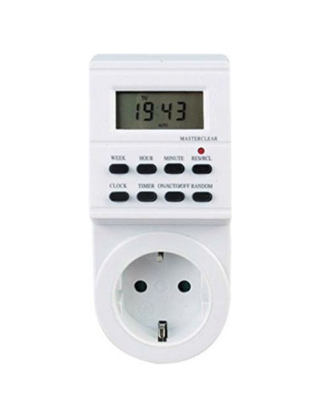 Digital timer Silver Electronics 49401 3600 W