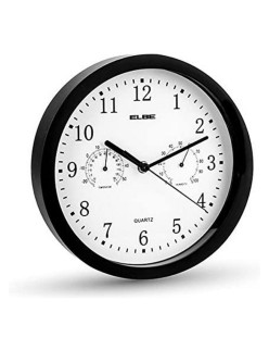 Horloge Murale ELBE RP-1005-N Blanc/Noir