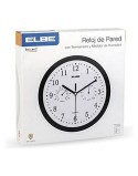 Reloj de Pared ELBE RP-1005-N Blanco/Negro