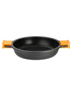 Casseruola BRA A270545 Nero Nero/Arancione Metallo Alluminio (45 cm)