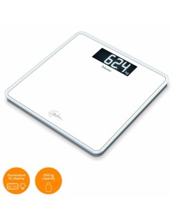 Balança digital para casa de banho Beurer 250241400B Branco