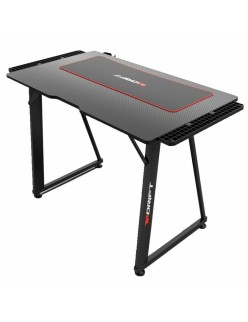 Desk GAMING DRIFT DRDZ75 Black Black/Red 100 x 60 cm