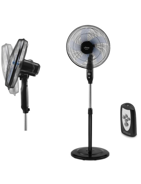 Freestanding Fan UFESA DAKOTA Black 50 W
