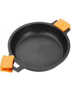 Casseruola con coperchio in vetro BRA Braisogona_A270520 1,5 L (Ø 20 cm) Nero Ø 20 cm 1,5 L