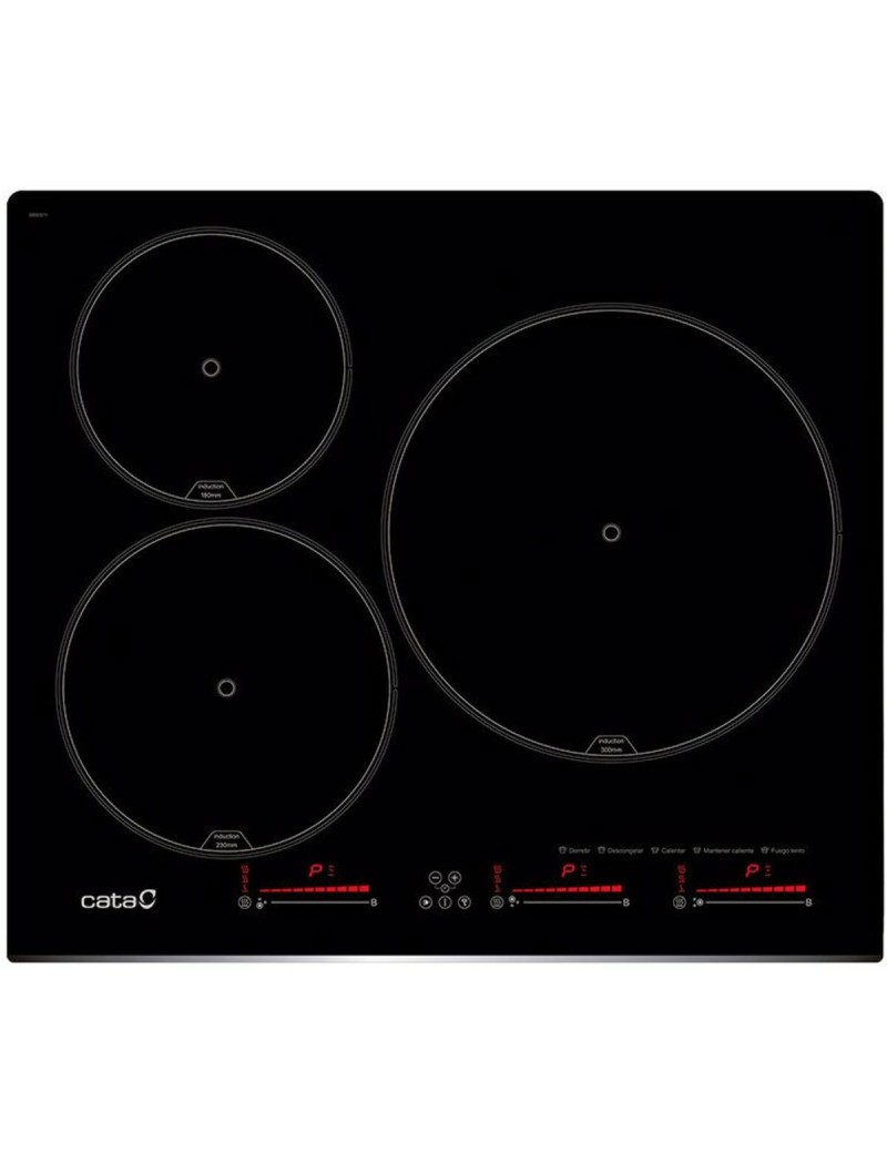 Placa de Inducción Cata INSB6003E2BK 60 cm 7100 W