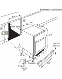 Frigorifero AEG OSF6I82EF Bianco